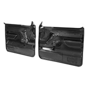 DURAFORCE Inner Door Panels for Ford F150 F250 F350 1992-97 Bronco 1992-96 Black Pair