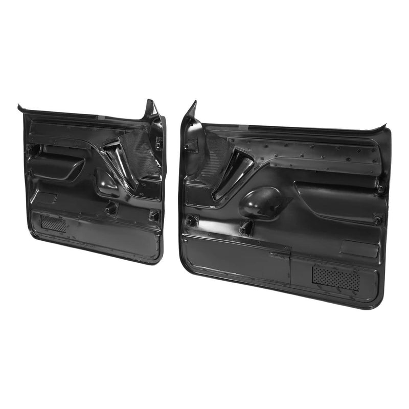 DURAFORCE Inner Door Panels for Ford F150 F250 F350 1992-97 Bronco 1992-96 Black Pair