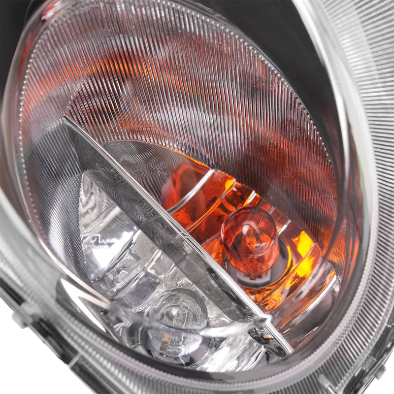 DURAFORCE Black Right Side Directional Turn Signal Light Park Lamp for Fiat 500 2012-2017