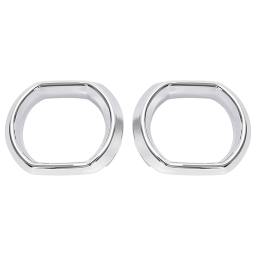 DURAFORCE Driver Passenger Side Bumper Fog Light Trim Molding for GMC Acadia 2013-2016