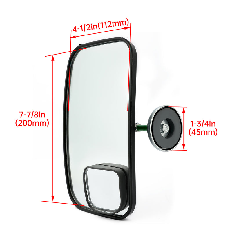 Magnetic Convex Mirrors for Bobcat, for John Deere, for Gehl Skid Loader