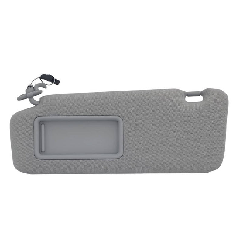TDY1-69-320 Left Driver Side Gray Sun Visor with Lights for Mazda CX-9 2010-2015