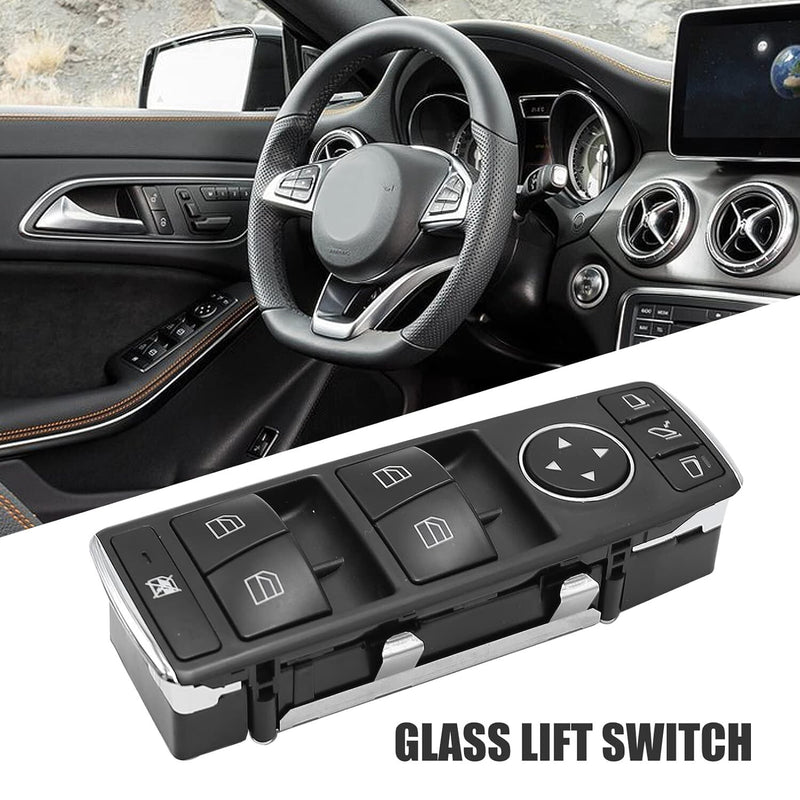 1669054400 Power Window Master Switch Black for Benz W166 X156 GL450 ML350