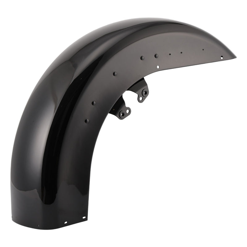 Vivid Black Front Fender for Harley Touring Street Glide Road Glide 2014-2024