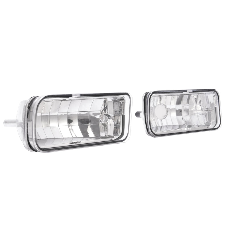 Clear Lens Front Bumper Turn Signal Light Assembly for Chevy Camaro 1985-1992 2X