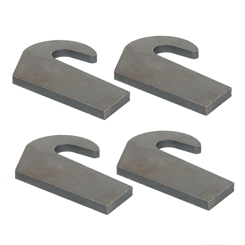 4X Steel 6500LBS Mounting Brackets Pin Type for Loader Bucket Pallet Forks