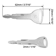 DURAFORCE A62597 575912333071 162597 For Toyota Forklift Equipment Toynew 10× Ignition Key