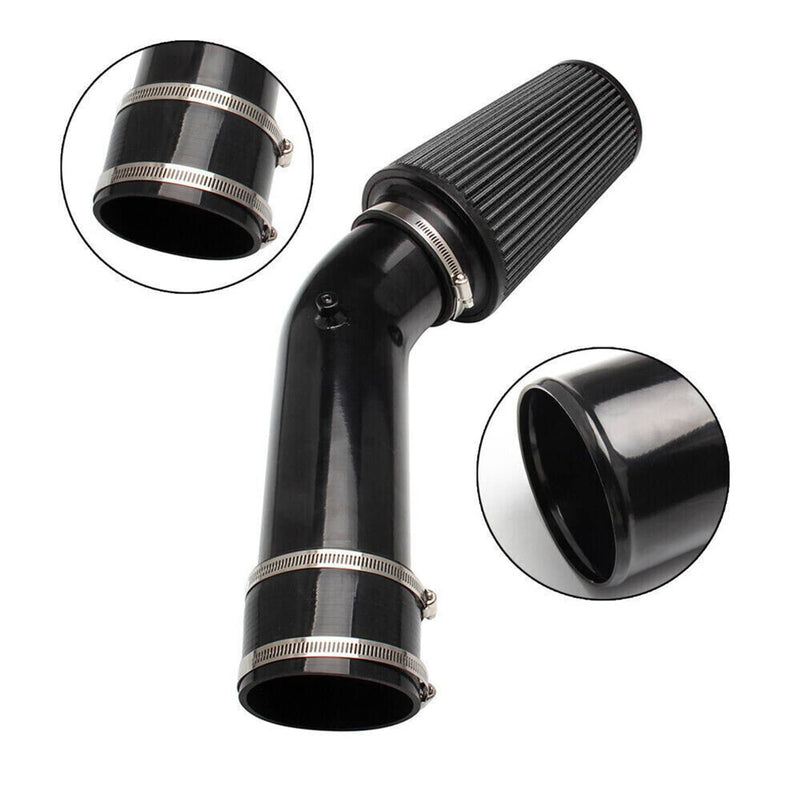 Black Cold Air Intake Tube Filter for Ford F250 F350 F450 7.3L Diesel