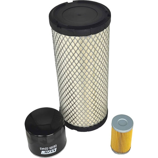 DURAFORCE Oil Air Fuel Filter Maintenance Kit for Kioti DK50 DK45 DS3510 DS4510 DS4110