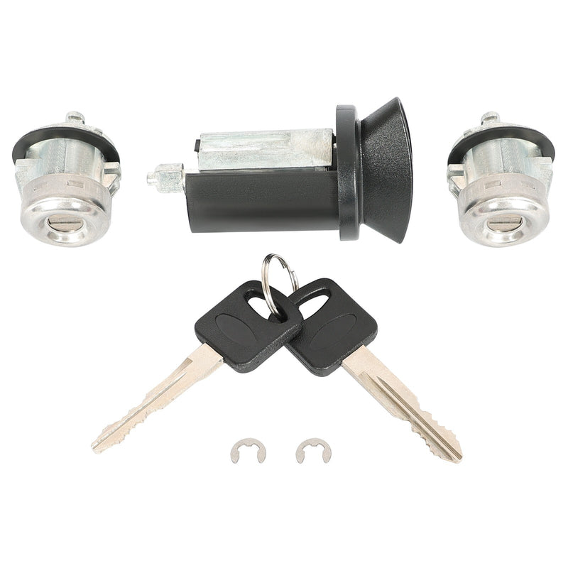 Ignition Door Lock Cylinder for F250 F350 F450 F550 Super Duty 1999-2016