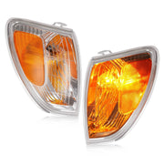 DURAFORCE Corner Signal Marker Lights for Land Cruiser 2005-2007 Chrome Amber L+R Set