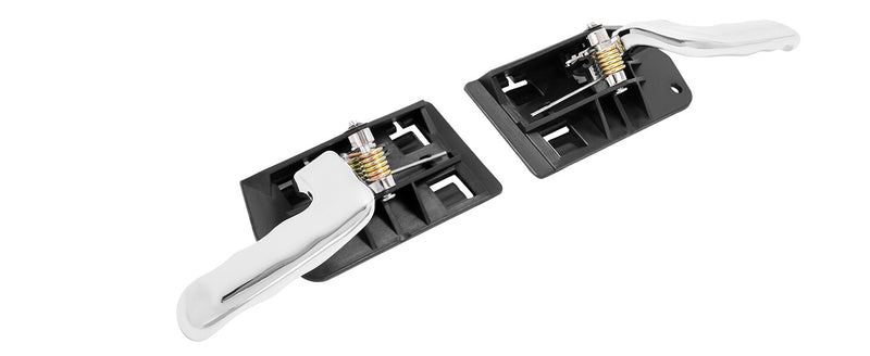 Interior Door Handles Chrome for GMC Sierra 1500 2002-06 Driver Passenger Side