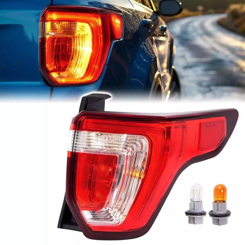 DURAFORCE LED Tail Light Brake Lamp Passenger Right Side for Ford Explorer 2016 2017-2019