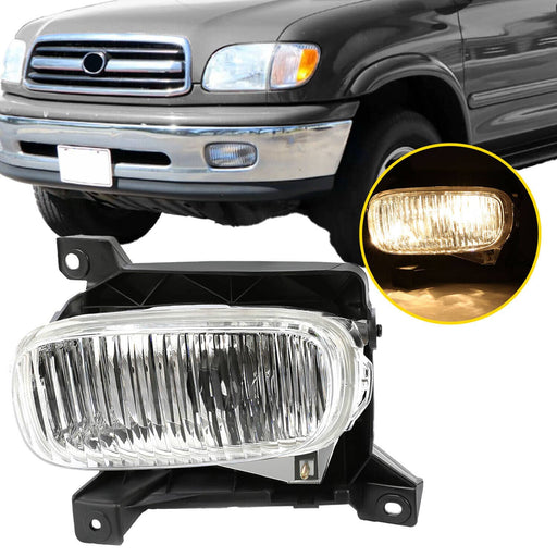 DURAFORCE Front Left Driving Fog Lamp Clear With Bulb Set for Toyota Tundra 2000-2006
