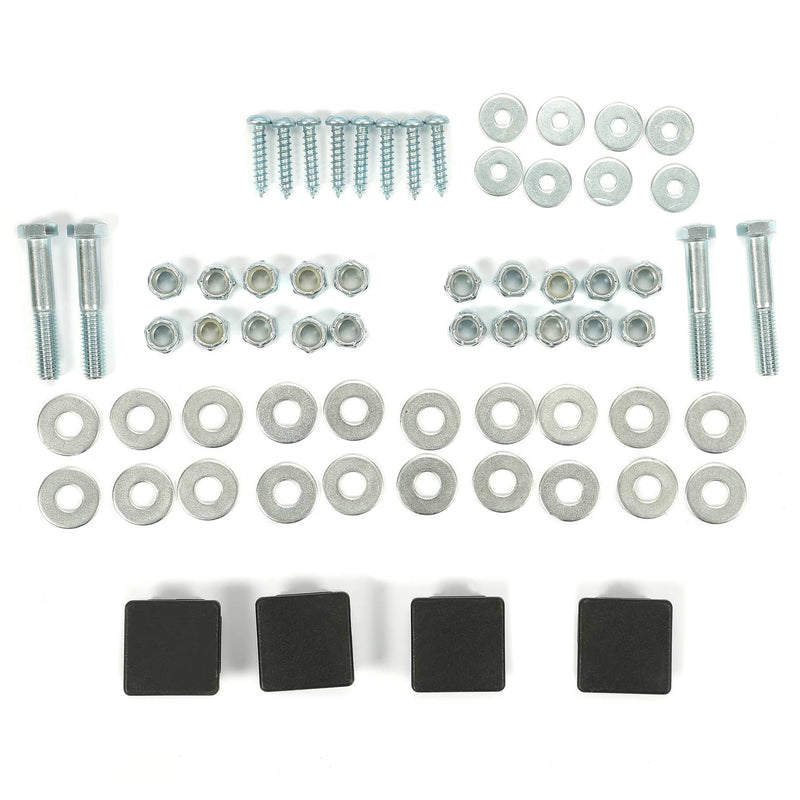Adjustable Boat Trailer Bunk Board Guide-on 61" Feet Rail with Brackets Kit