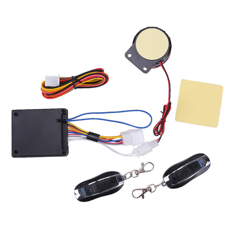 Motorcycle Bike ATV Alarm Remote Engine Start Anti-theft Security System Scooter