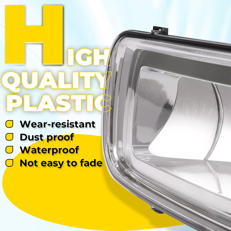 Left Clear Lens Fog Light for Ford F150 LH 2004-2006 To 8-8-05 Bracket Bulb