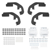DURAFORCE Side Step Bar Running Boards Black for Silverado Sierra 2019-2025 Regular Cab