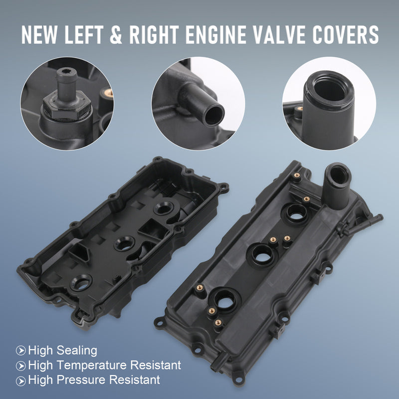 Engine Valve Covers Left Right for Nissan 350Z G35 V6 3.5L 2003-2006