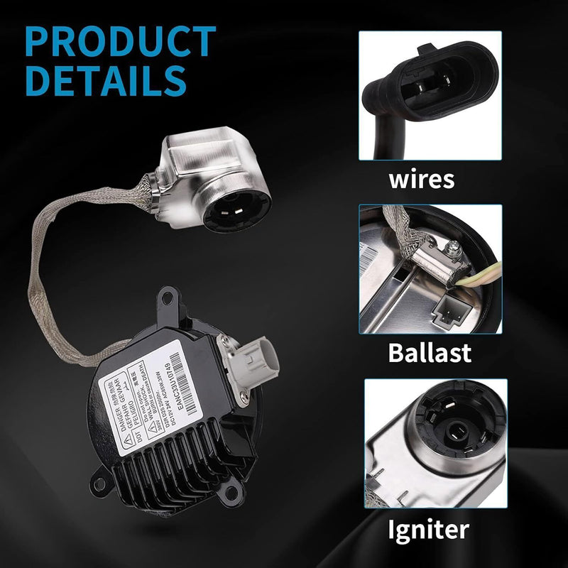 HID Xenon Headlight Ballast Igniter for Infiniti G37 G35 Coupe Sedan