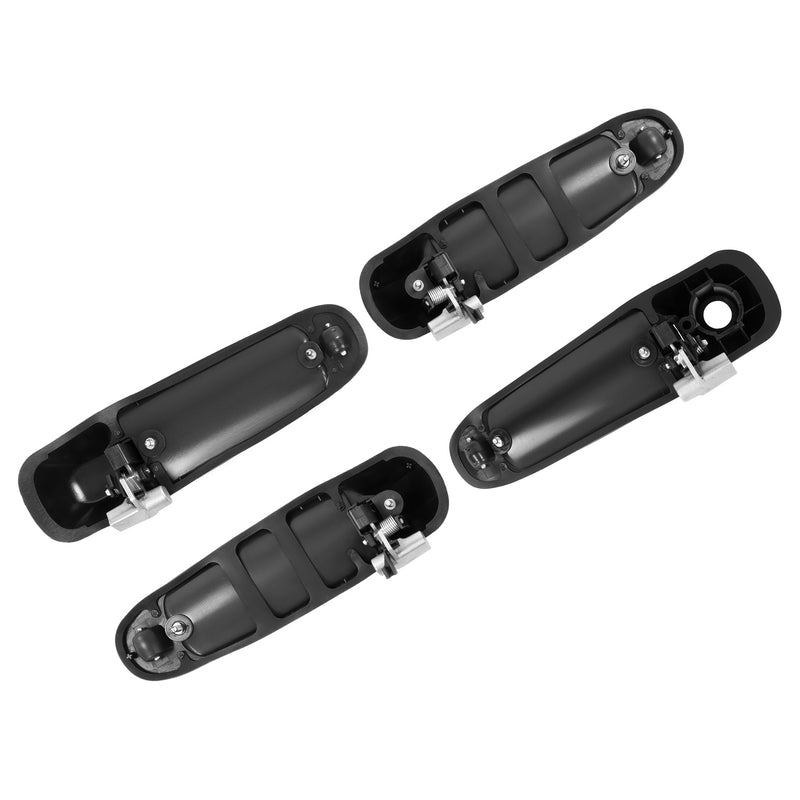 Exterior Door Handle Set for Dodge Ram 1500 2002-2011 Front Rear 4 Pieces