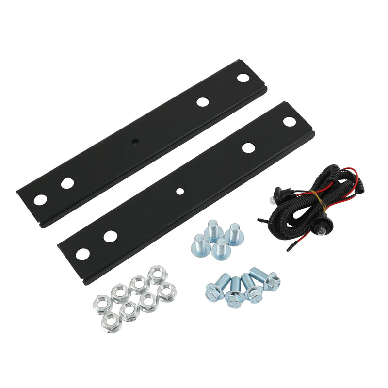 Rear Step Bumper Assembly with Sensor Hole for Ford F250 F350 Super Duty 2008-20