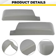 DURAFORCE Gray Door Panel Arm Rest Repair Caps Covers ABS for Astro Safari 1996-2005 Pair