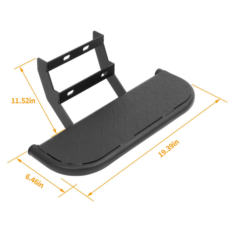DURAFORCE Running Boards Side Steps Nerf Bar for Ford F-150 2015-2023 Crew Cab Pickup 4-D
