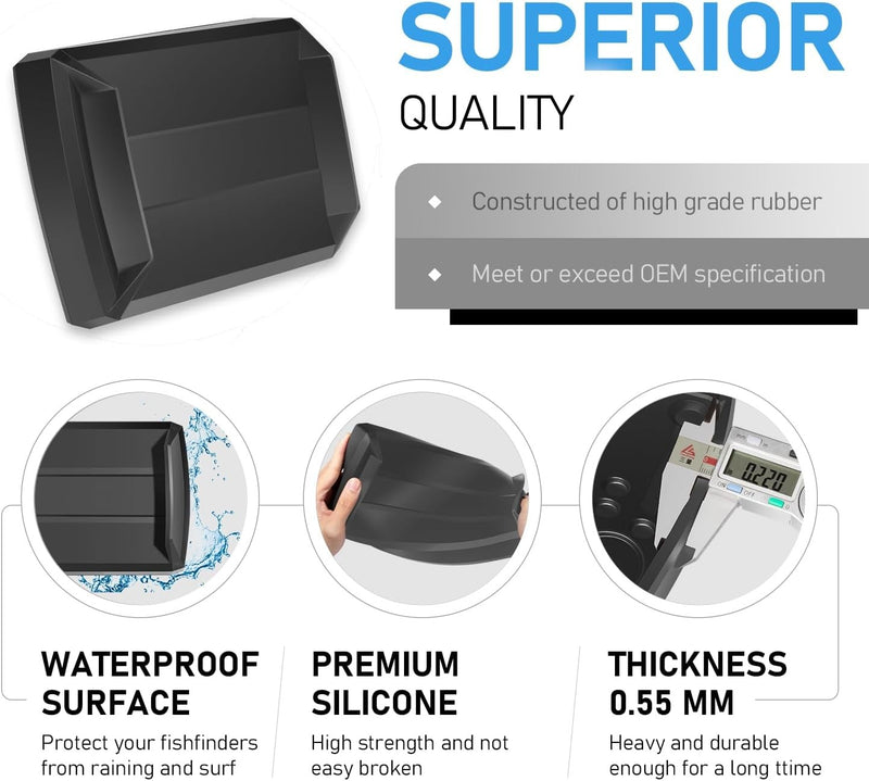 780044-1 UC H7 R2 Helix Unit Cover Silicone for Humminbird 7 Series