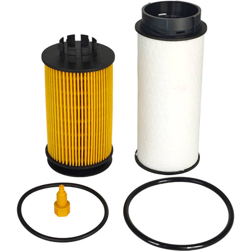 DURAFORCE PF46076 QC000001 Oil Filter Fuel Filter Kit for Mitsubishi Fuso Canter