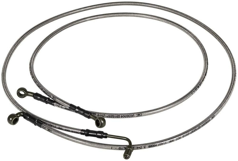 1068 Extended Front/Rear Brake Lines for Polaris ATV RZR 800/S 800/4 800/XP 900