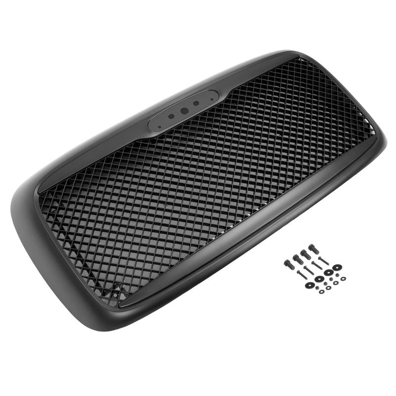DURAFORCE Front Bumper Upper Grille Mesh Style for Freightliner Columbia 00-12 Black