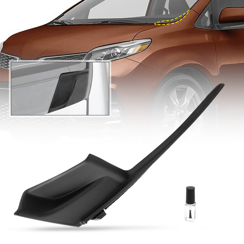 Front Windshield Window Wiper Cowl Cover for Toyota Sienna 2011-2020 Driver Side