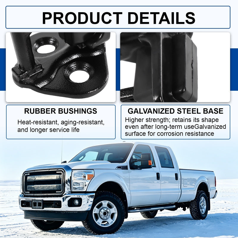 9L3Z-1522008-A Anti-Rattle Door Lock Striker for Ford F150 F250 F350 Super Duty