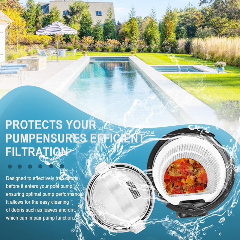 PowerFlo LX Pump Strainer Housing With Lip Basket O-Ring for Hayward