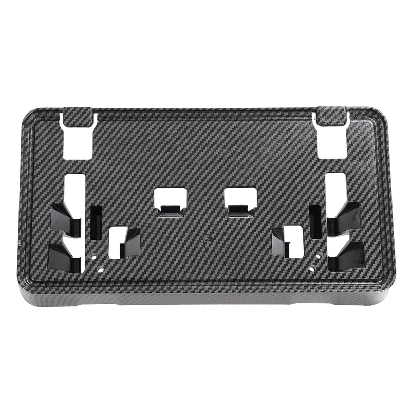 Front License Plate Mount Holder Carbon Style for Ford F-150 F150 2021-2023