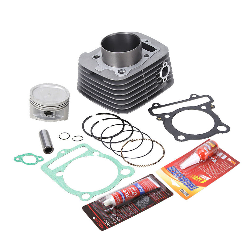 Top End Kit w/ Cylinder for Yamaha Kodiak 400 1993-99 Big Bear 400 2000-12 ATV