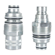 DURAFORCE Bobcat T140 T180 T190 T200 Male & Female Flat Face Coupler Kit 6679837 6680018