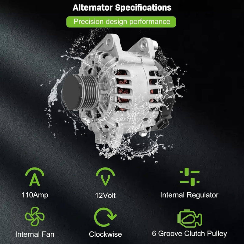 Alternator 23100-JA02A 11258 for Nissan Altima Sentra 2.5L 2007 2008 2009
