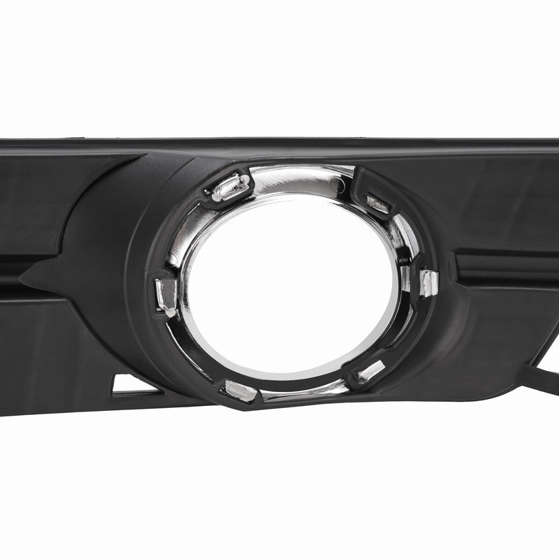Left And Right Side Fog Light Cover Bezel Trim Chrome for Cadillac SRX 2010-2016