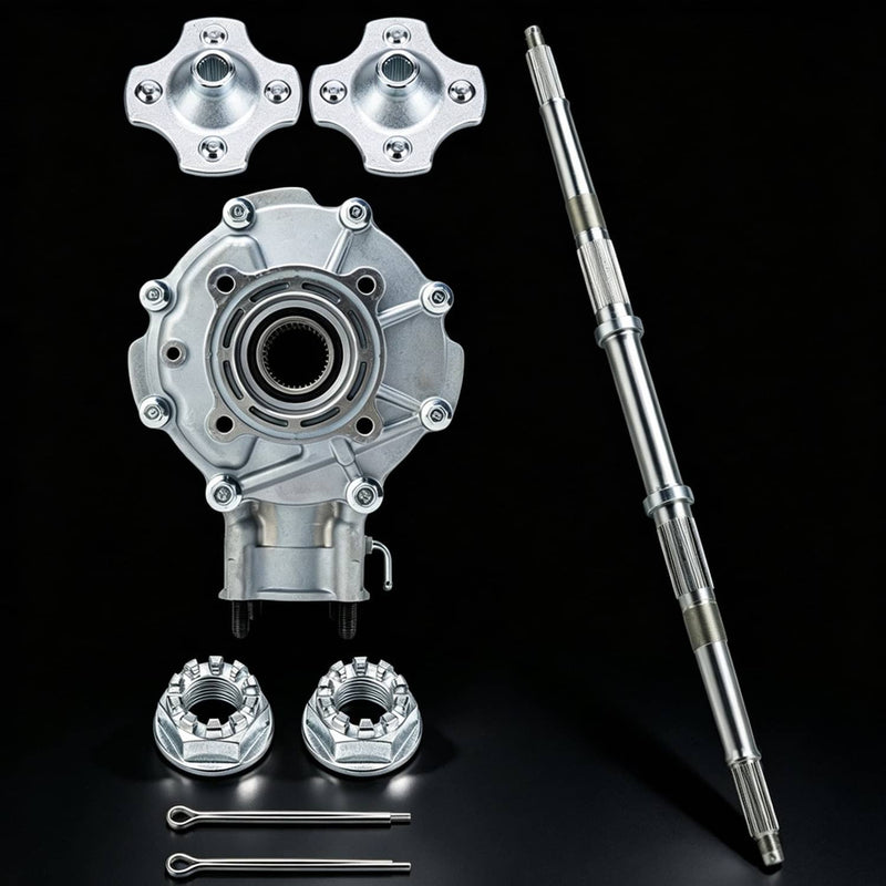 Rear Differential with Axle Shaft Wheel Hub for Honda TRX300 300FW Fourtrax 88-0