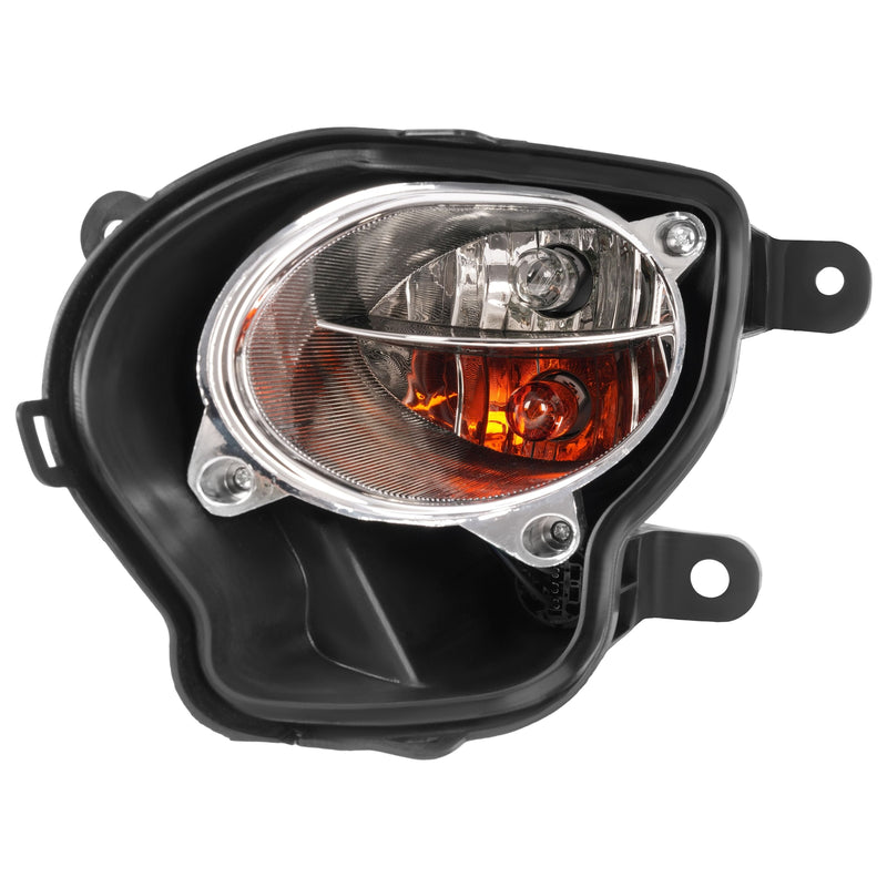 Turn Signal Light Left With Bulb Chrome Trim Parking Lamp for Fiat 500 2012-2017
