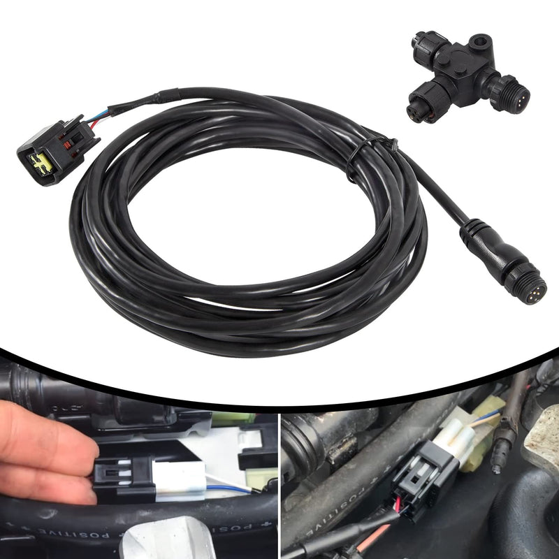 000-0120-37 Engine Interface Cable NMEA 2000 T for Yamaha Outboard 2006-2023