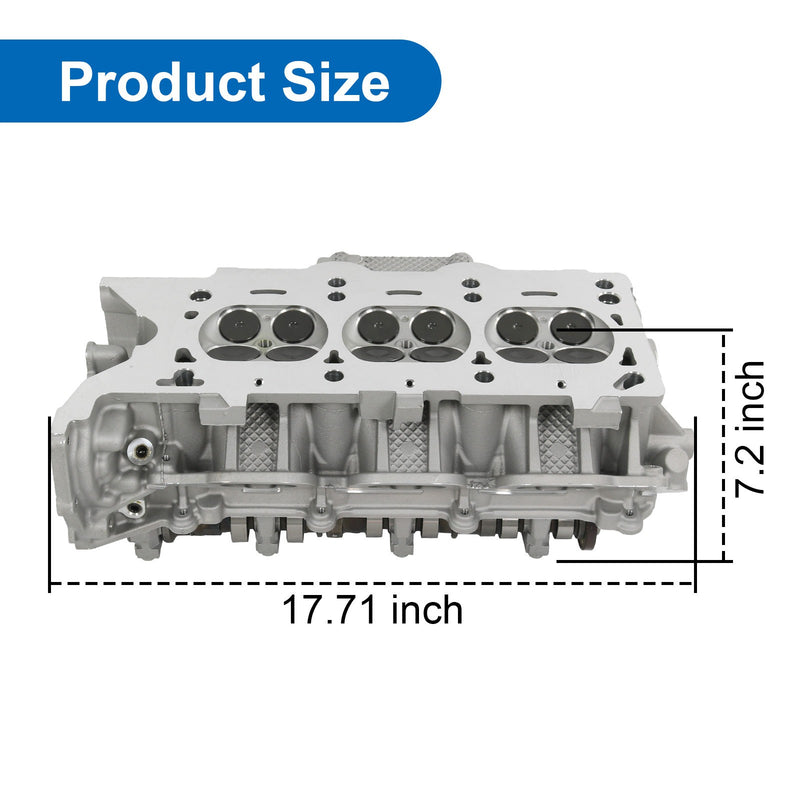 Cylinder Head Assembly Pair Driver Passenger Side for Dodge Chrysler Jeep 3.6L