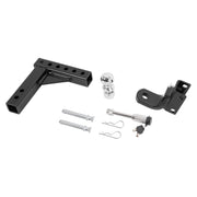 DURAFORCE 2" Receiver Trailer Hitch Ball Mount 9-1/2" Drop Tow Adjustable 7500lb