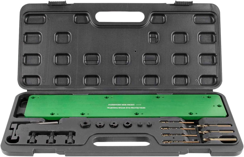 71500 Exhaust Manifold Bolt Stud Drill Template Tool for Dodge 5.7L Hemi Motors