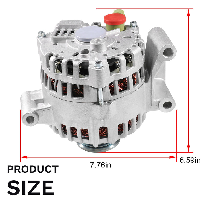 8406N Alternator for Ford Focus 2005-2007 2.0 2.3 L4 Automatic Transmission