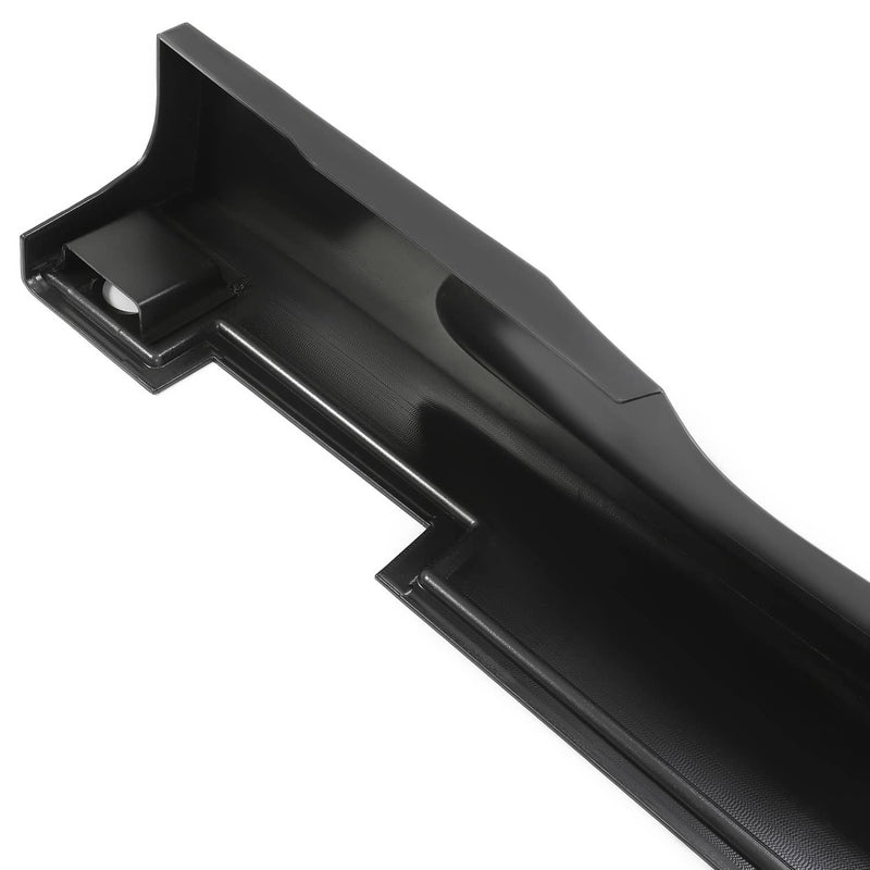 DURAFORCE Black Add-On Side Skirt Extensions for Honda Accord 2018-2022 JDM 4DR