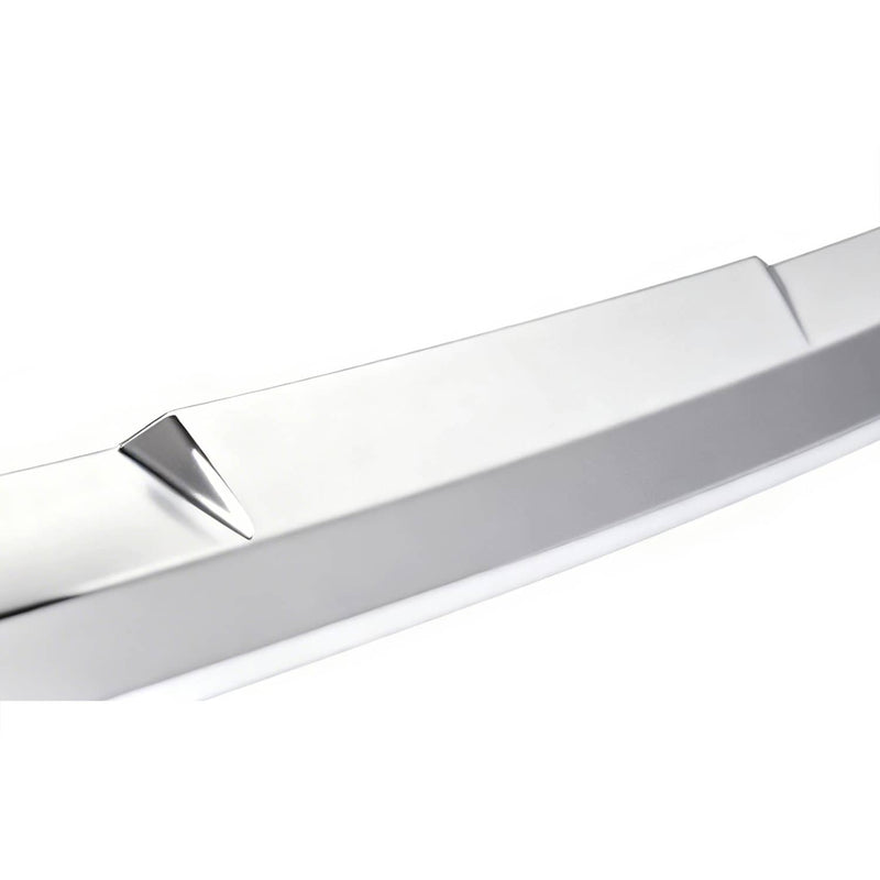 DURAFORCE Front Upper Top Grille Hood Molding Trim Chrome for GMC Sierra 1500 2022-2024