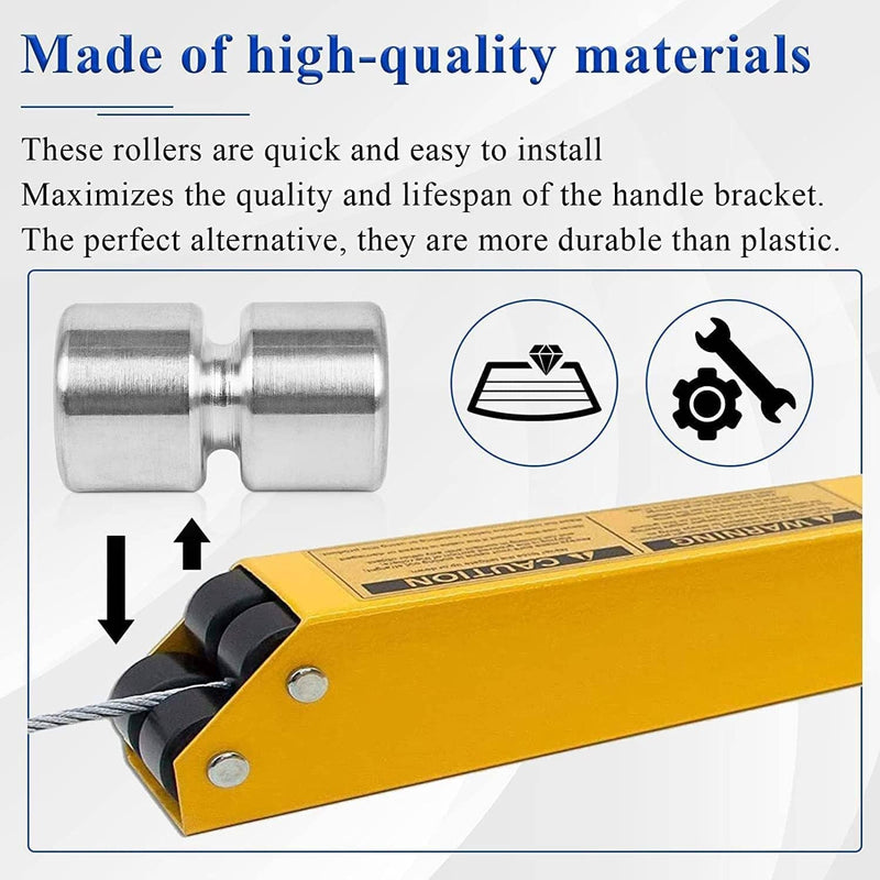 Gorilla Lift GMNR925 Rollers Pins Washers Rings Replacement 2 Pack